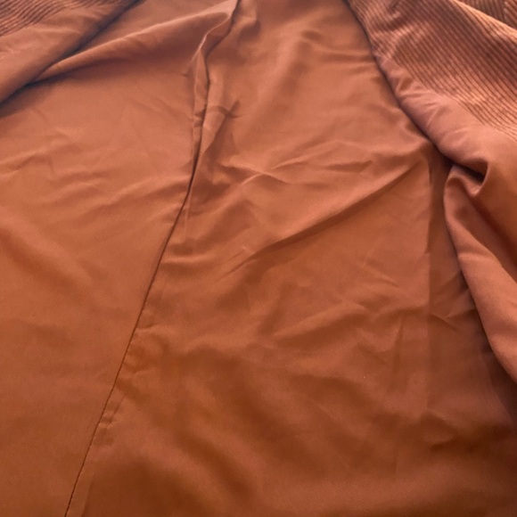 NWT, Abbot Elementary Men’s rust corduroy blazer/jacket.  lined, front pockets - Picture 7 of 12
